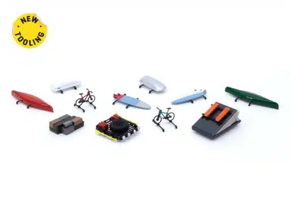 Tarmac Works 1/64 Roof Accessories Set 1 - PARTS64