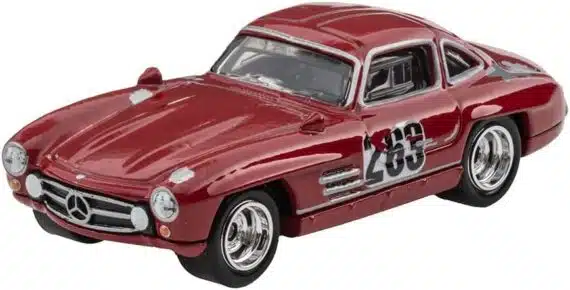 Hot Wheels Premium Car Culture Jay Reno Garage - Mercedes-Benz 300 SL Red HCK07