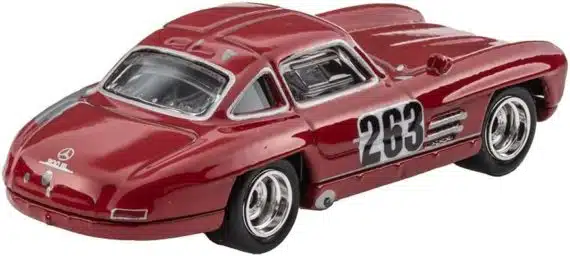 Hot Wheels Premium Car Culture Jay Reno Garage - Mercedes-Benz 300 SL Red HCK07