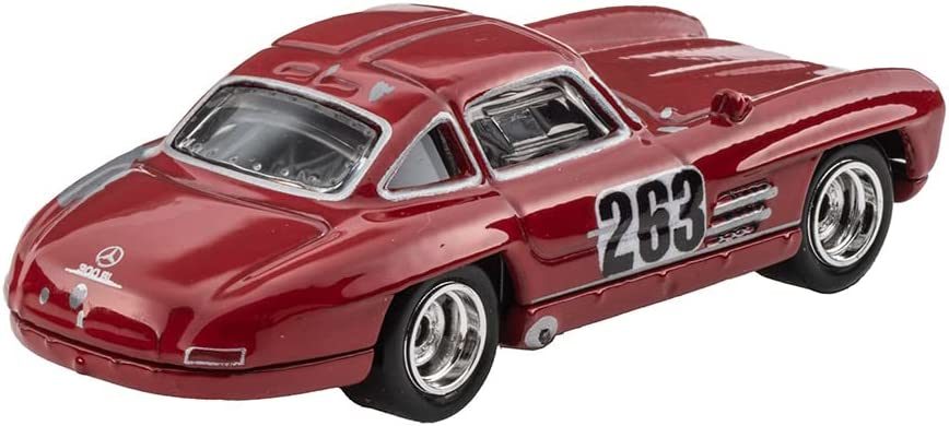 Hot Wheels Premium Car Culture Jay Reno Garage - Mercedes-Benz 300 SL Red HCK07