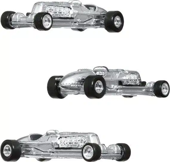 Hot Wheels Premium Car Culture Jay Reno Garage Tank Car Silver HCJ85