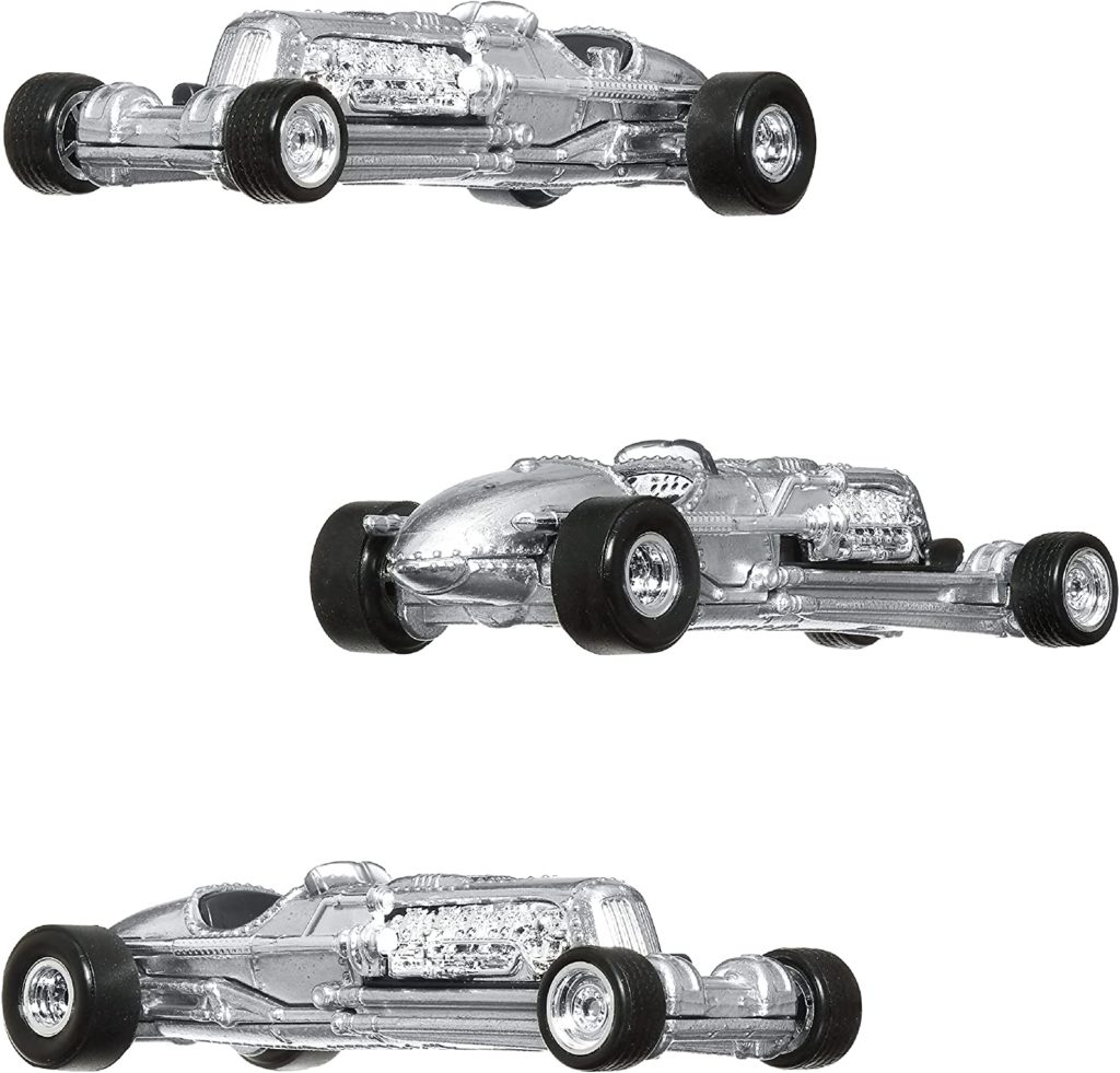 Hot Wheels Premium Car Culture Jay Reno Garage Tank Car Silver HCJ85