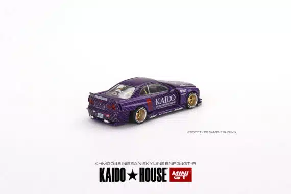 MINI GT 1/64 No.048 Kaido★House x MINI GT Nissan Skyline GT-R (R34) Kaido Works V1 KHMG048
