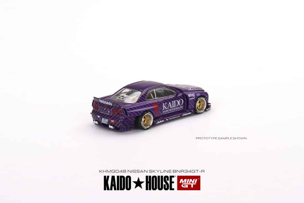 MINI GT 1/64 No.048 Kaido★House x MINI GT Nissan Skyline GT-R (R34) Kaido Works V1 KHMG048