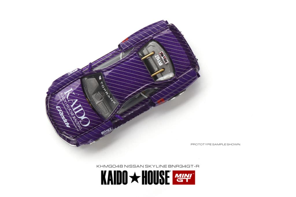 MINI GT 1/64 No.048 Kaido★House x MINI GT Nissan Skyline GT-R (R34) Kaido Works V1 KHMG048