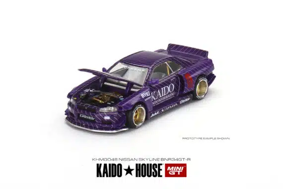 MINI GT 1/64 No.048 Kaido★House x MINI GT Nissan Skyline GT-R (R34) Kaido Works V1 KHMG048