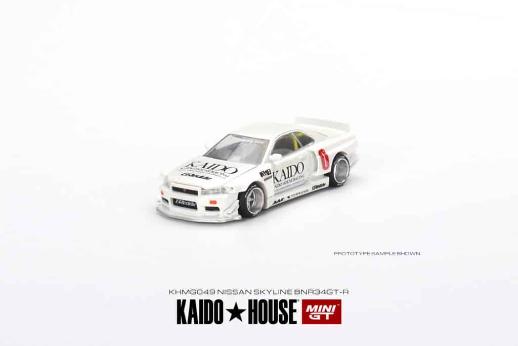 MINI GT 1/64 No.049 Kaido★House x MINI GT Nissan Skyline GT-R (R34) Kaido Works V2 KHMG049