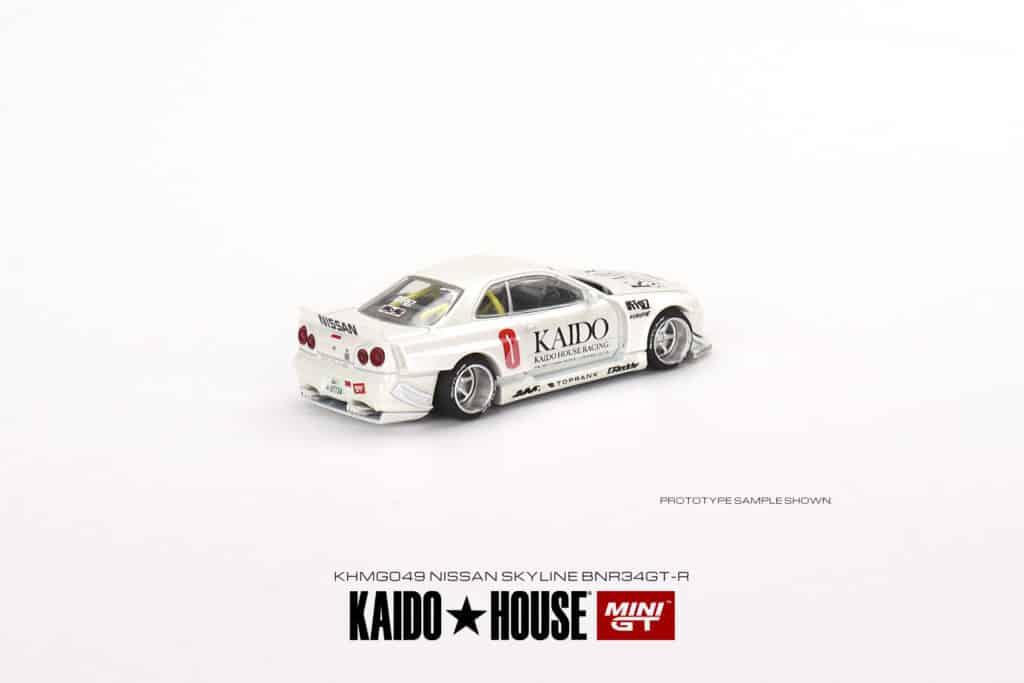 MINI GT 1/64 No.049 Kaido★House x MINI GT Nissan Skyline GT-R (R34) Kaido Works V2 KHMG049