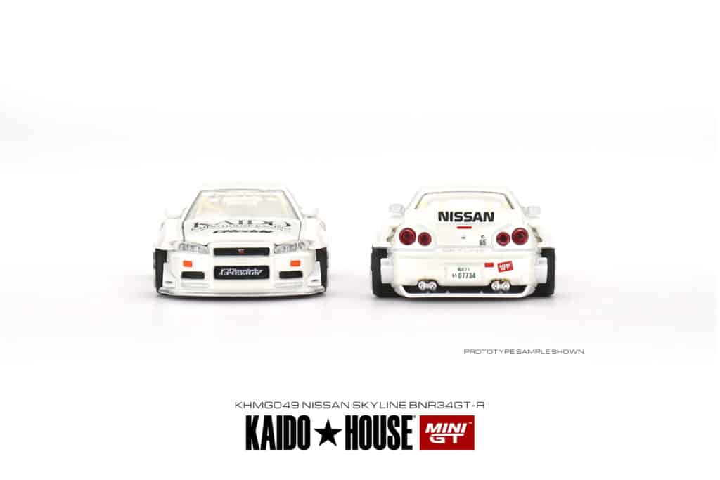 MINI GT 1/64 No.049 Kaido★House x MINI GT Nissan Skyline GT-R (R34) Kaido Works V2 KHMG049
