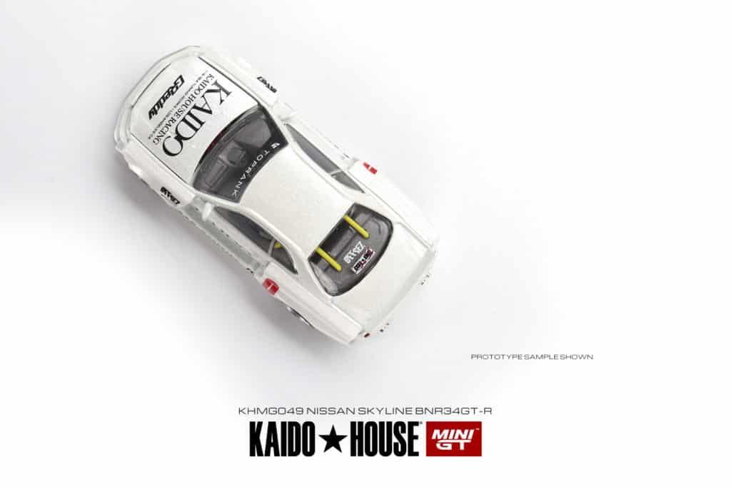 MINI GT 1/64 No.049 Kaido★House x MINI GT Nissan Skyline GT-R (R34) Kaido Works V2 KHMG049