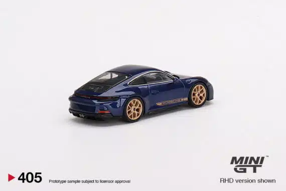 MINI GT 1/64 No.405 Porsche 911 (992) GT3 Touring Gentian Blue Metallic MGT00405-L