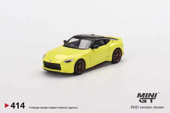 [Pre-Order] MINI GT 1/64 No.414 Nissan Fairlady Z Proto Spec 2023 Ikazuchi Yellow RHD MGT00414-R