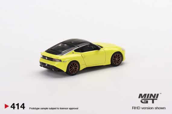 [Pre-Order] MINI GT 1/64 No.414 Nissan Fairlady Z Proto Spec 2023 Ikazuchi Yellow RHD MGT00414-R