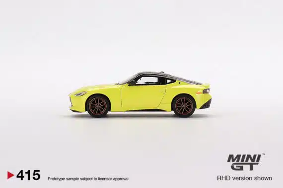[Pre-Order] MINI GT 1/64 No.415 Nissan Z Proto Spec 2023 Ikazuchi Yellow LHD MGT00415-L