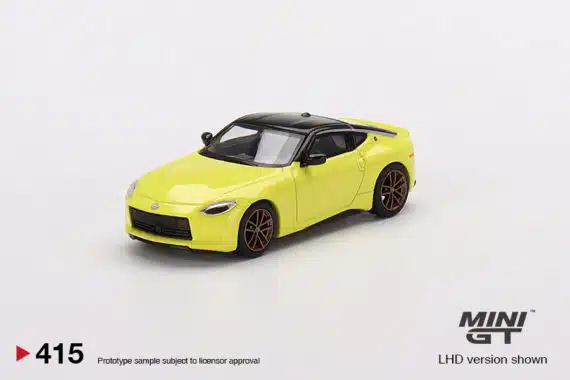 [Pre-Order] MINI GT 1/64 No.415 Nissan Z Proto Spec 2023 Ikazuchi Yellow LHD MGT00415-L