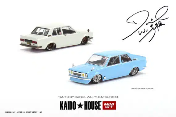 [Pre-Order] MINI GT 1/64 No.042 Kaido★House x MINI GT Datsun 510 Street Tanto V2 LHD KHMG042
