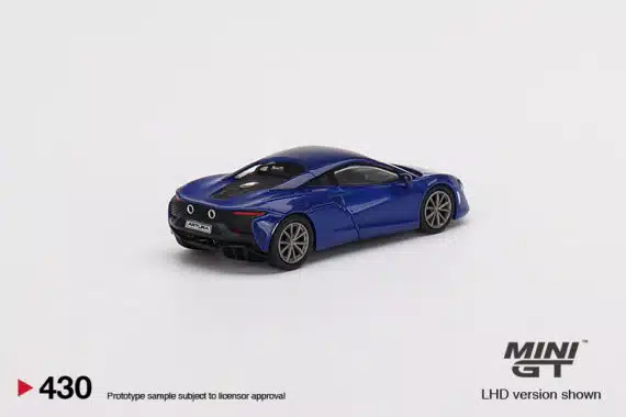 [Pre-Order] MINI GT 1/64 No.430 McLaren Artura Volcano Blue LHD MGT00430-L
