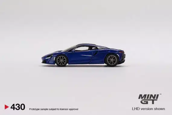 [Pre-Order] MINI GT 1/64 No.430 McLaren Artura Volcano Blue LHD MGT00430-L