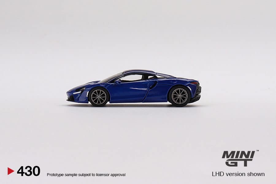 [Pre-Order] MINI GT 1/64 No.430 McLaren Artura Volcano Blue LHD MGT00430-L