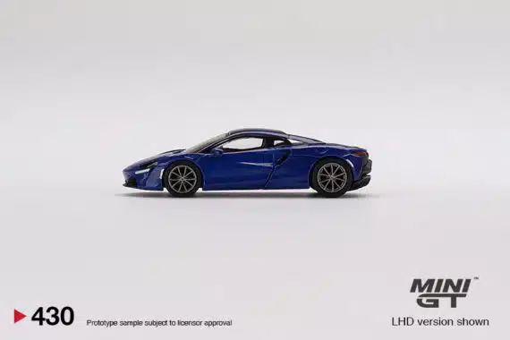 [Pre-Order] MINI GT 1/64 No.430 McLaren Artura Volcano Blue RHD MGT00430-R