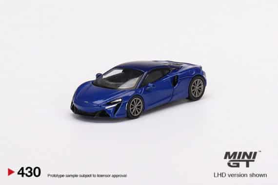 [Pre-Order] MINI GT 1/64 No.430 McLaren Artura Volcano Blue RHD MGT00430-R