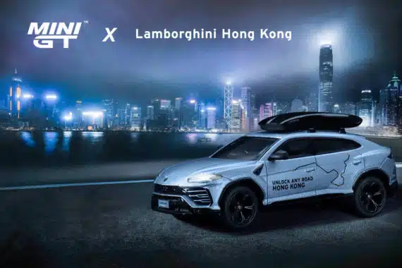 [Pre-Order] MINI GT 1/64 No.443 Lamborghini Urus "UNLOCK ANY ROAD HONG KONG" - HK Exclusive LHD MGT00443-R