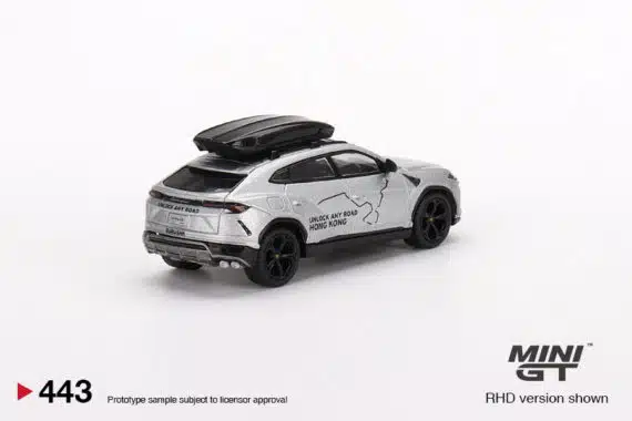 [Pre-Order] MINI GT 1/64 No.443 Lamborghini Urus "UNLOCK ANY ROAD HONG KONG" - HK Exclusive LHD MGT00443-R