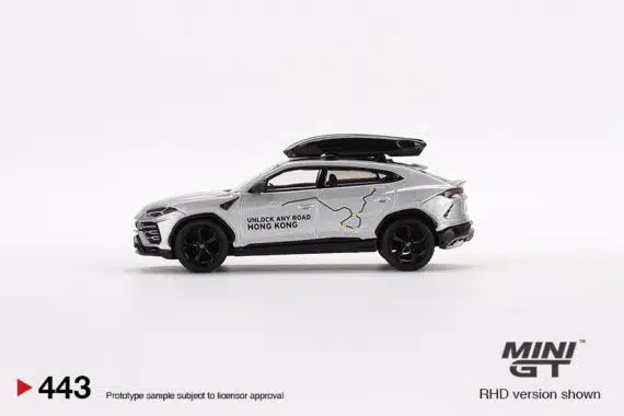 [Pre-Order] MINI GT 1/64 No.443 Lamborghini Urus "UNLOCK ANY ROAD HONG KONG" - HK Exclusive LHD MGT00443-R