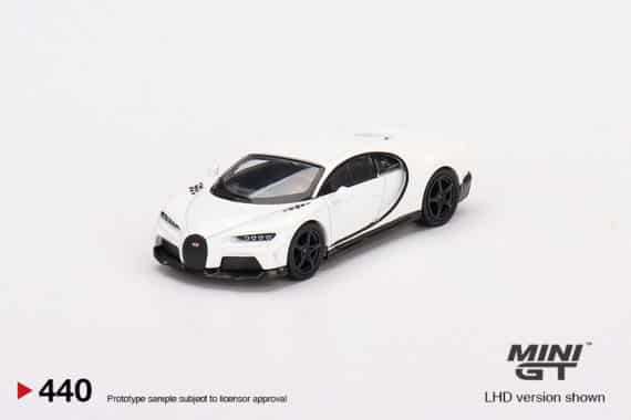 MINI GT 1/64 No.440 Bugatti Chiron Super Sport White LHD MGT00440-L