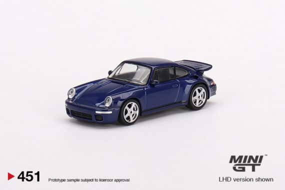[Pre-Order] MINI GT 1/64 No.451 RUF CTR Anniversary Dark Blue LHD MGT00451-L