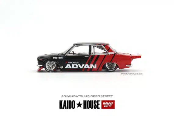 MINI GT 1/64 No.032 Kaido★House x MINI GT Datsun 510 Pro Street ADVAN LHD KHMG032