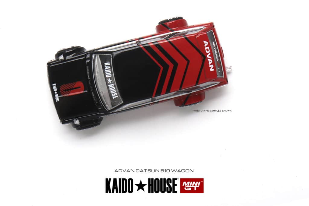 MINI GT 1/64 No.033 Kaido★House x MINI GT Datsun KAIDO 510 Wagon ADVAN RHD KHMG033