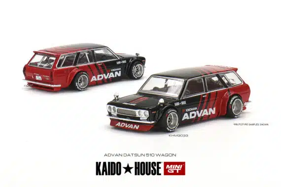 MINI GT 1/64 No.033 Kaido★House x MINI GT Datsun KAIDO 510 Wagon ADVAN RHD KHMG033