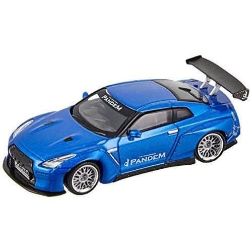 MINI GT 1/64 No.96 Pandem Nissan GT-R (R35) Metallic Blue RHD MGT00096-R