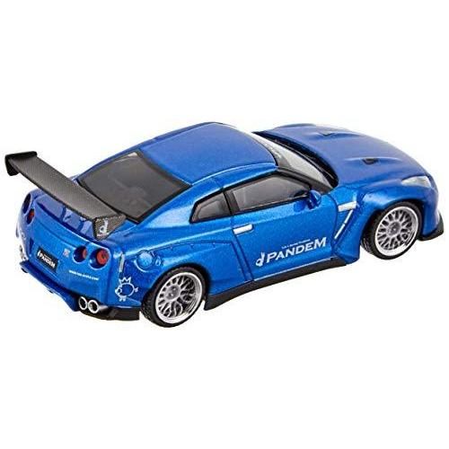 MINI GT 1/64 No.96 Pandem Nissan GT-R (R35) Metallic Blue RHD MGT00096-R