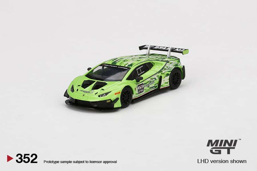 MINI GT 1/64 No.352 miJo Exclusives Lamborghini Huracán GT3 EVO Presentation LHD MGT00352-MJ (แพ็คแขวน)