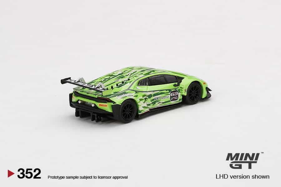 MINI GT 1/64 No.352 miJo Exclusives Lamborghini Huracán GT3 EVO Presentation LHD MGT00352-MJ (แพ็คแขวน)