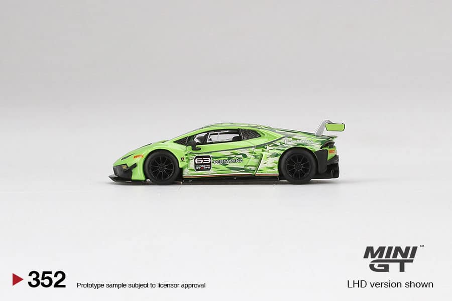 MINI GT 1/64 No.352 miJo Exclusives Lamborghini Huracán GT3 EVO Presentation LHD MGT00352-MJ (แพ็คแขวน)