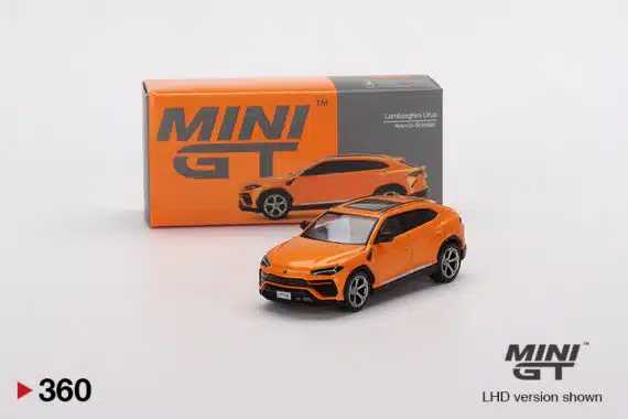 MINI GT 1/64 No.360 Lamborghini Urus Arancio Borealis LHD MGT00360-L
