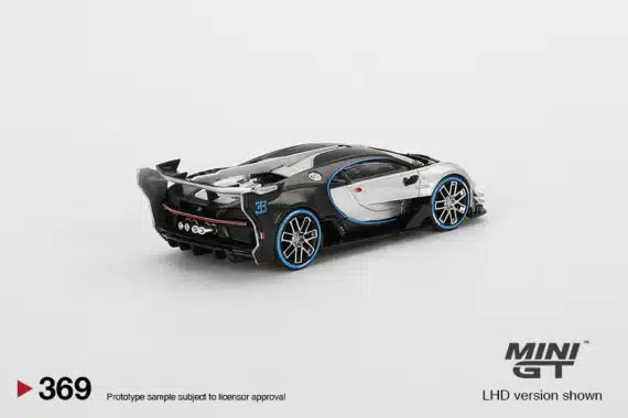 MINI GT 1/64 No.369 Bugatti Vision Gran Turismo Silver LHD MGT000369-L