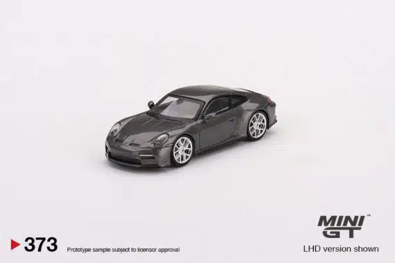 MINI GT 1/64 No.373 miJo Exclusives Porsche 911 (992) GT3 Touring Agate Grey Metallic LHD MGT00373-MJ (แพ็คแขวน)