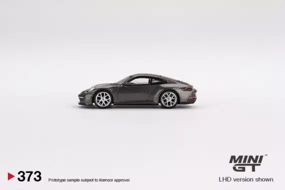 MINI GT 1/64 No.373 miJo Exclusives Porsche 911 (992) GT3 Touring Agate Grey Metallic LHD MGT00373-MJ (แพ็คแขวน)