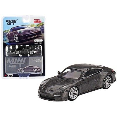 MINI GT 1/64 No.373 miJo Exclusives Porsche 911 (992) GT3 Touring Agate Grey Metallic LHD MGT00373-MJ (แพ็คแขวน)