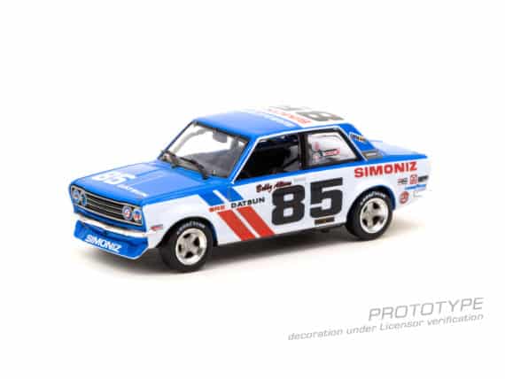 Tarmac Works 1/64 HOBBY64 BRE Datsun 510, Trans-Am 2.5 Championship 1972, Bobby Allison