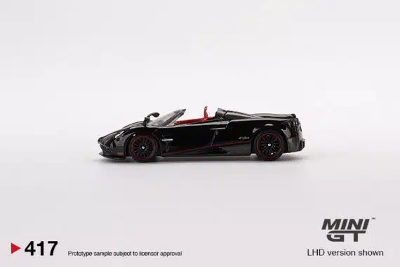 MINI GT No.417 Pagani Huayra Roadster Black RHD MGT00417-R