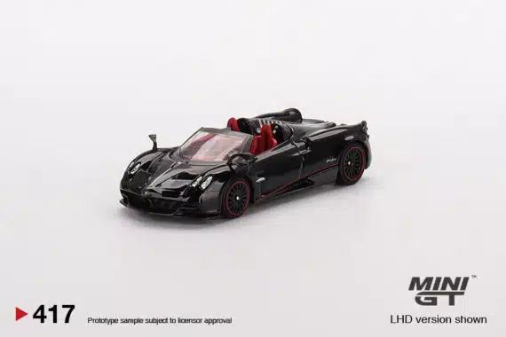 MINI GT No.417 Pagani Huayra Roadster Black RHD MGT00417-R