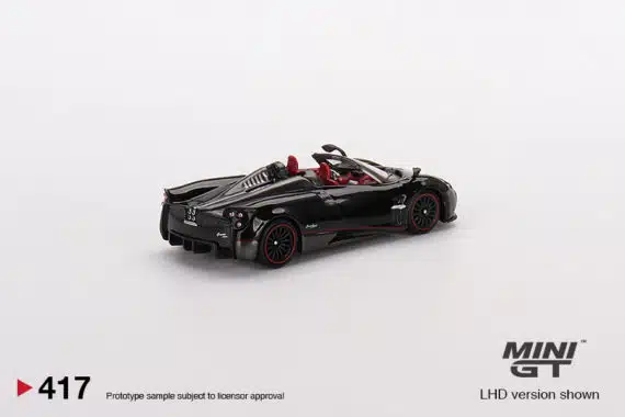 MINI GT No.417 Pagani Huayra Roadster Black RHD MGT00417-R