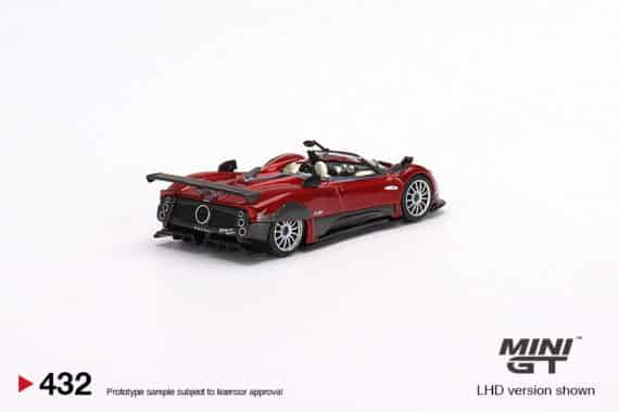 MINI GT No.432 Pagani Zonda HP Barchetta Rosso Dubai LHD MGT00432-L