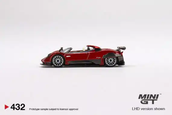 MINI GT No.432 Pagani Zonda HP Barchetta Rosso Dubai LHD MGT00432-L