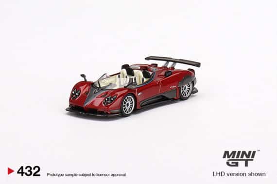 MINI GT No.432 Pagani Zonda HP Barchetta Rosso Dubai LHD MGT00432-L